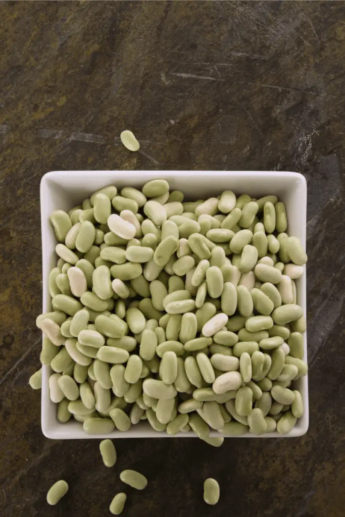 Flageolet beans is a substitute for butter beans