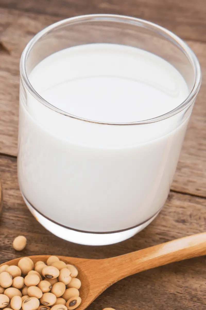Soy milk is a dairy free alternative for milk